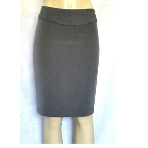 Takara Skirt Gray Work Career Pencil Size 5 Zip